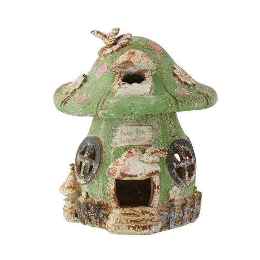 Mushroom Garden Birdhouse 21cm