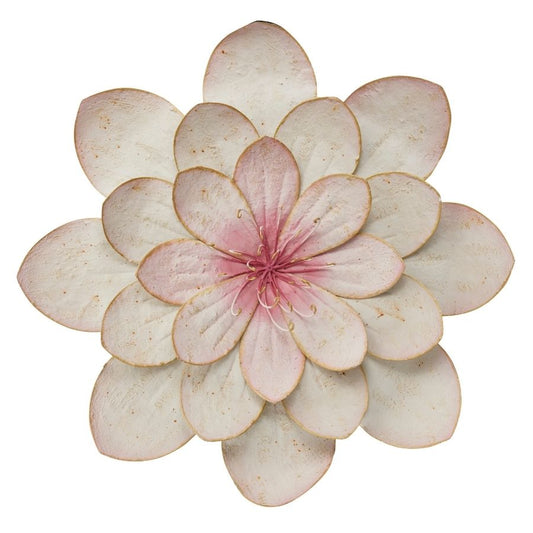 Large Pink Wall Art Flower 59cm
