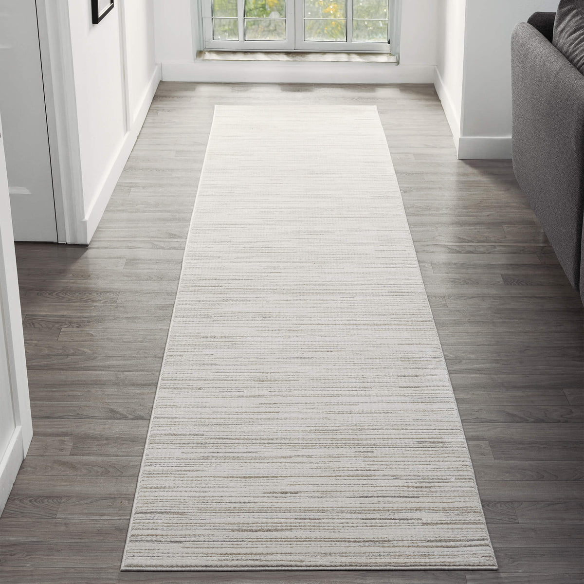 Weston 732 Sand Contemporary Hallway Runner