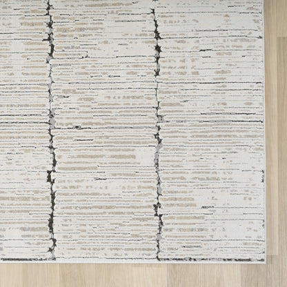 Weston 733 Stone Contemporary Hallway Runner