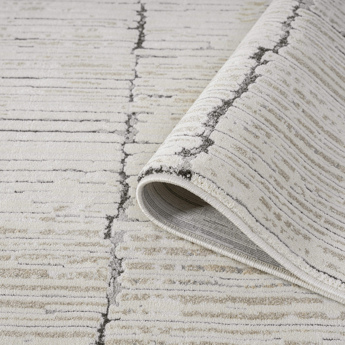 Weston 733 Stone Contemporary Hallway Runner