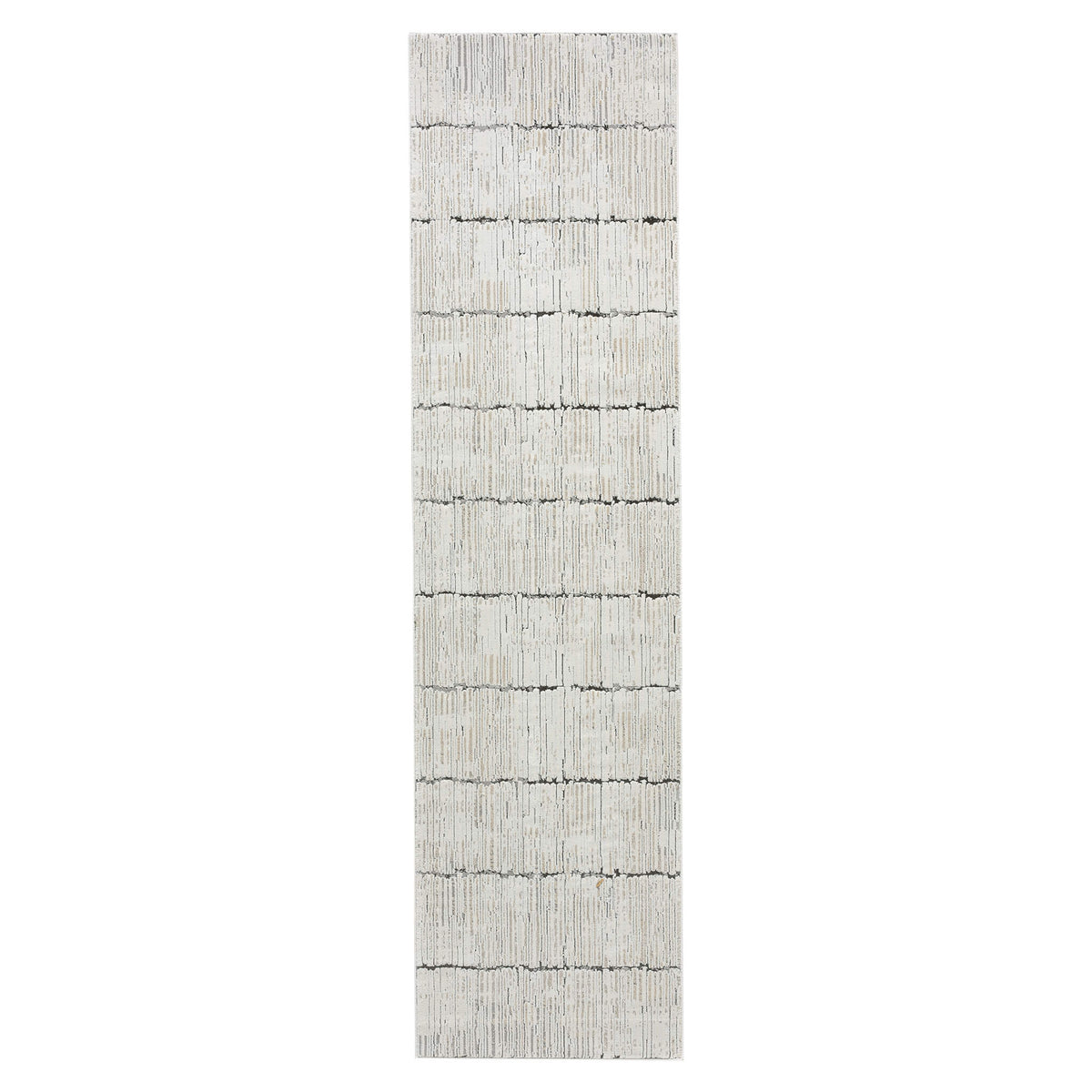 Weston 733 Stone Contemporary Hallway Runner
