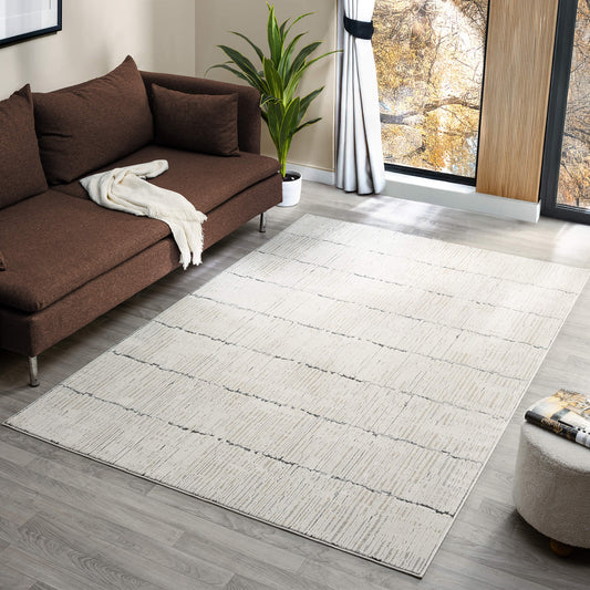 Weston 733 Stone Contemporary Rug