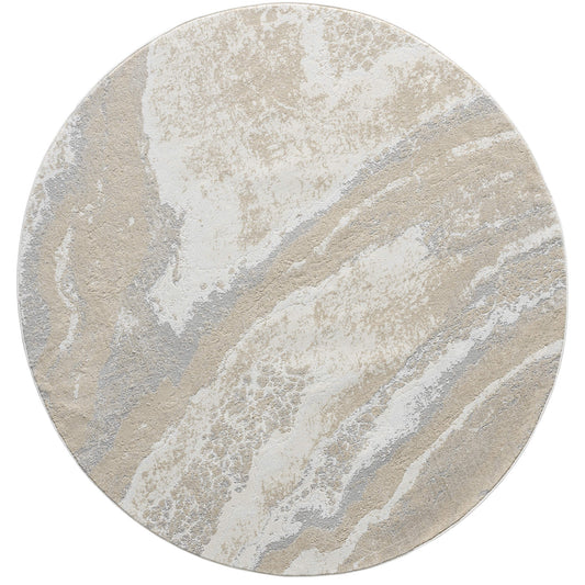 Weston 735 Slate Contemporary Round Rug