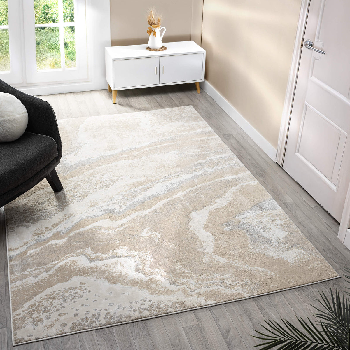 Weston 735 Slate Contemporary Rug