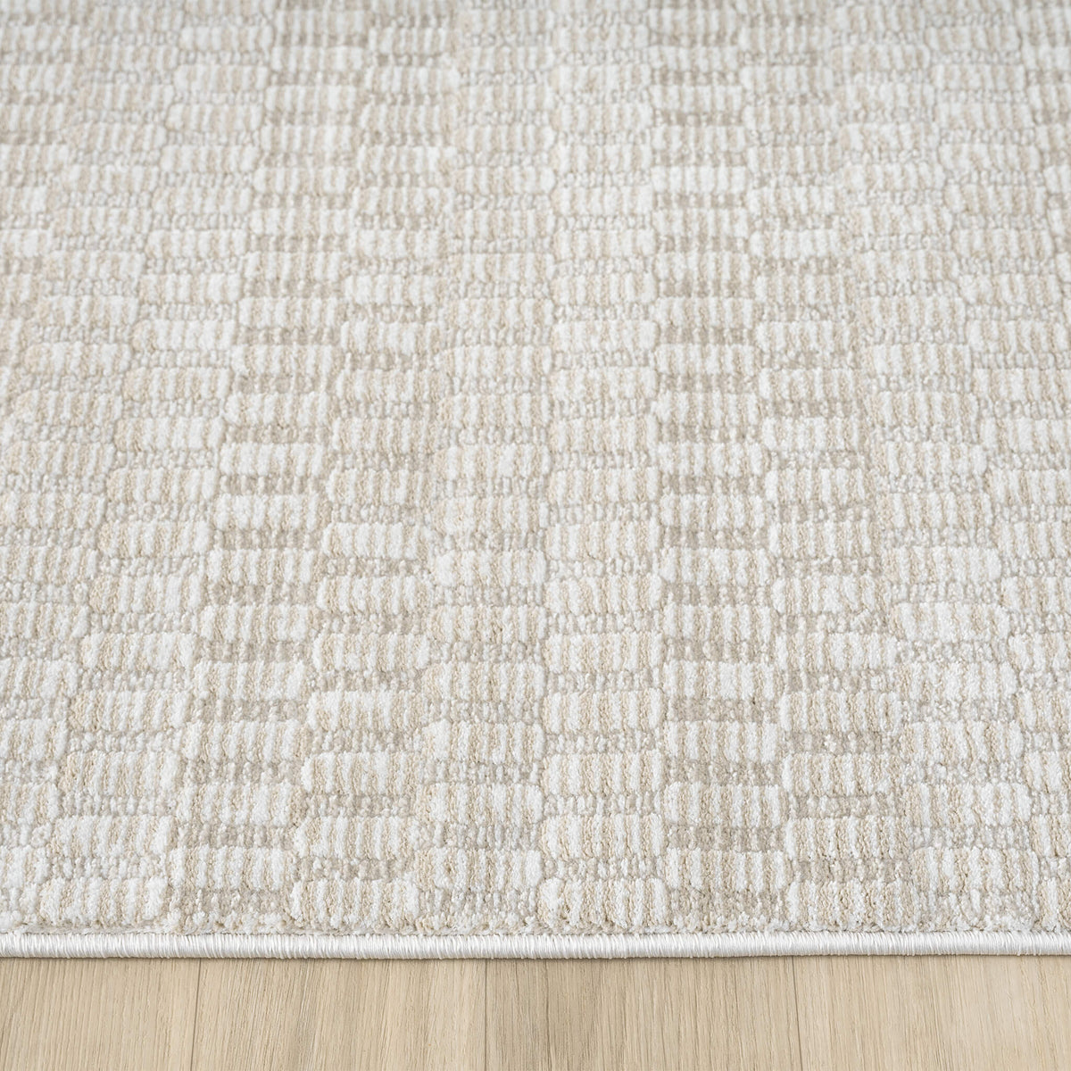 Weston 736 Vanilla Contemporary Hallway Runner