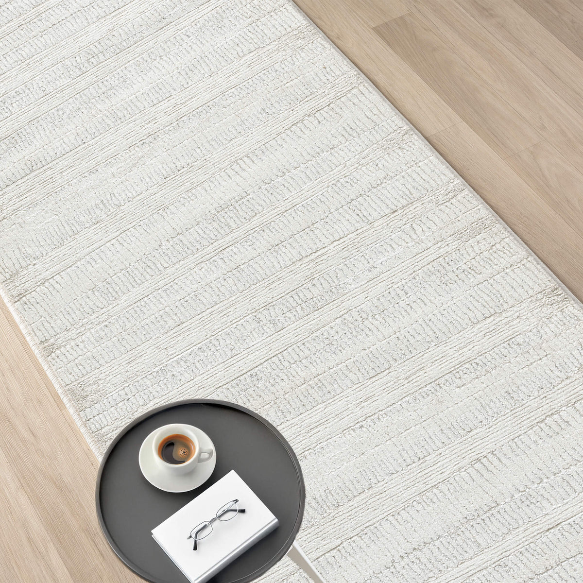 Weston 737 Linen Contemporary Hallway Runner