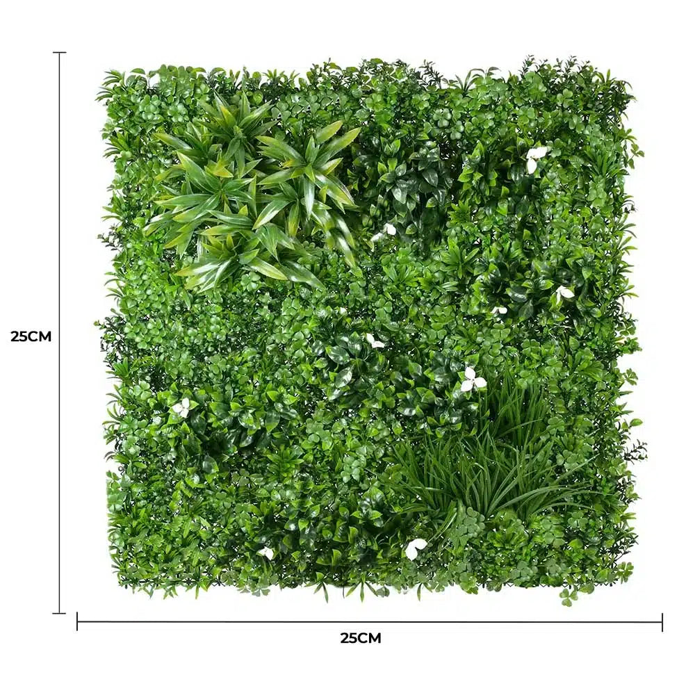 Luxury White Oasis Vertical Garden / Green Wall UV Resistant 1m x 1m - Image 3