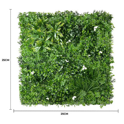 Luxury White Oasis Vertical Garden / Green Wall UV Resistant 1m x 1m - Image 3