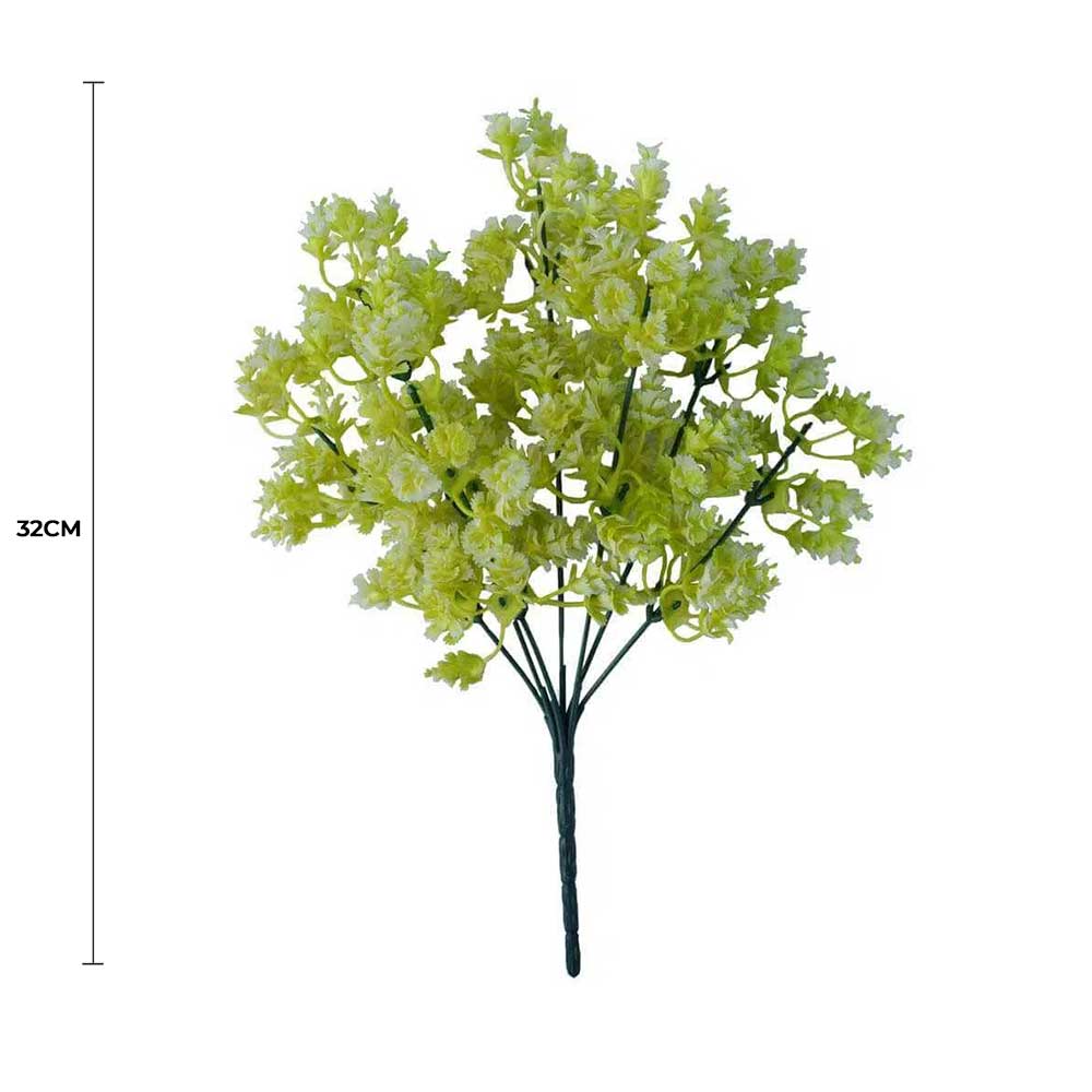 White Snowball Stem UV Resistant 32cm - Image 2