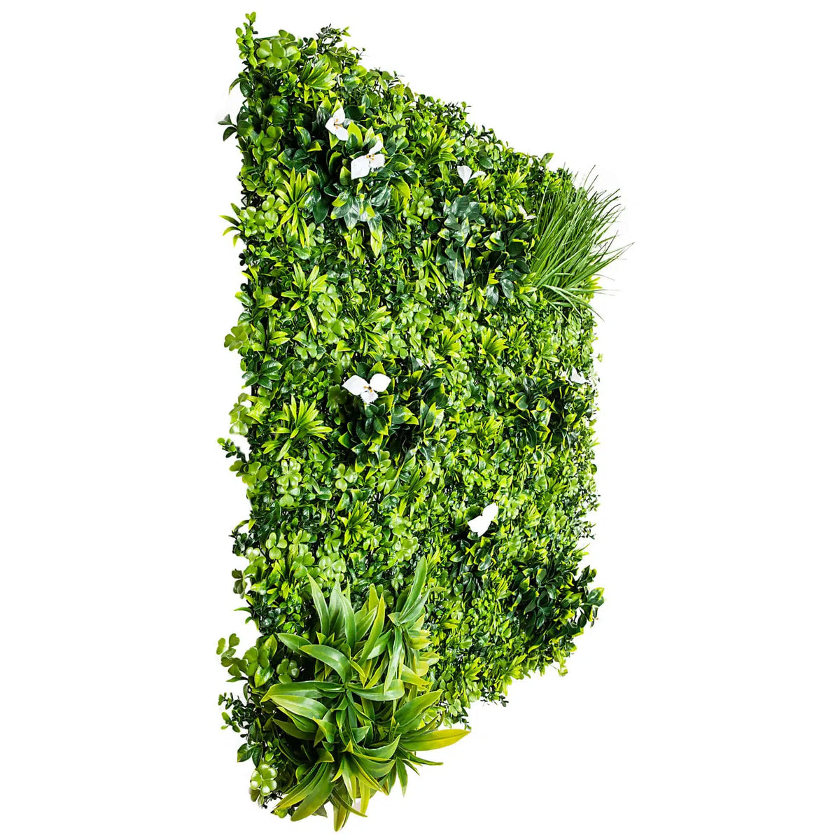 Luxury White Oasis Vertical Garden / Green Wall UV Resistant 1m x 1m - Image 2