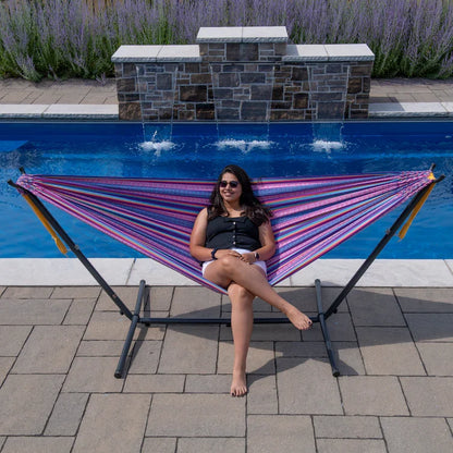 Vivere Latin Double Cotton Hammock - Fiesta
