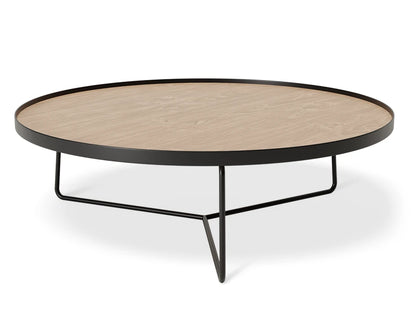 Alora Coffee Table - Black - Oak - Large