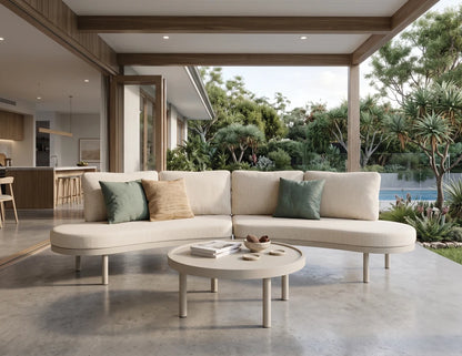 Aluna Coffee Table - Latte - Outdoor