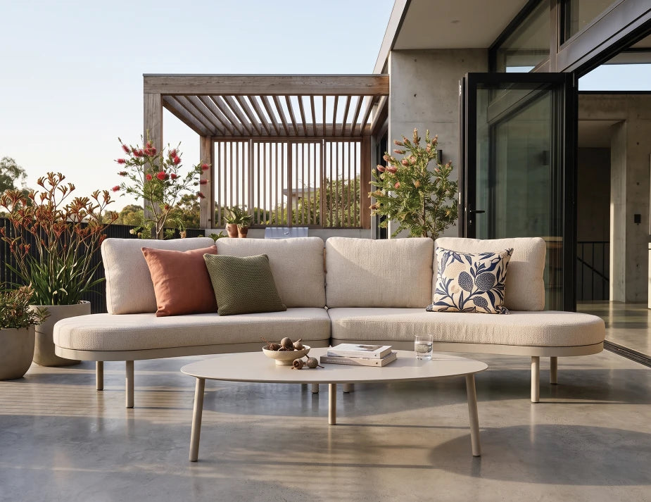 Cetara Coffee Table - Outdoor - Large - Latte