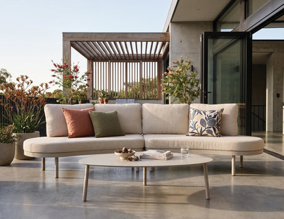 Cetara Coffee Table - Outdoor - Large - Latte