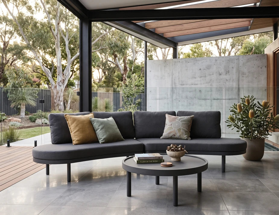 Aluna Coffee Table - Charcoal - Outdoor