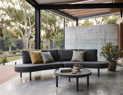 Aluna Coffee Table - Charcoal - Outdoor