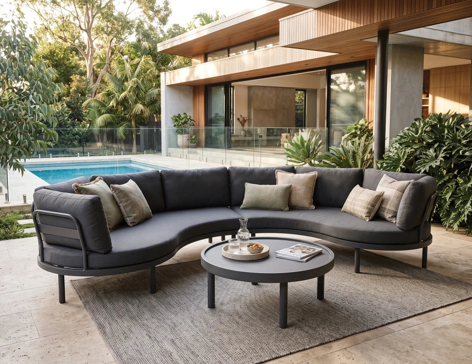 Aluna Coffee Table - Charcoal - Outdoor