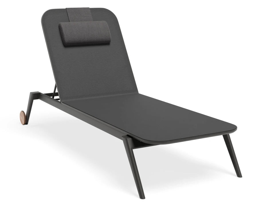 Amalfi Sun Lounge - Charcoal