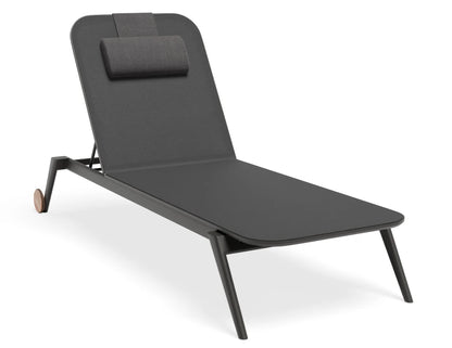 Amalfi Sun Lounge - Charcoal