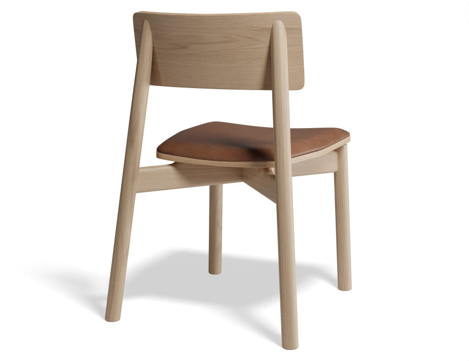 Andi Dining Chair - Natural - Upholstered