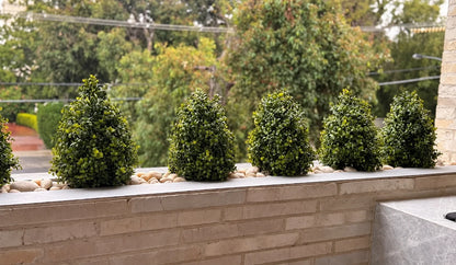 UV Resistant Artificial Planting Topiary & Spike 75cm Width 40cm