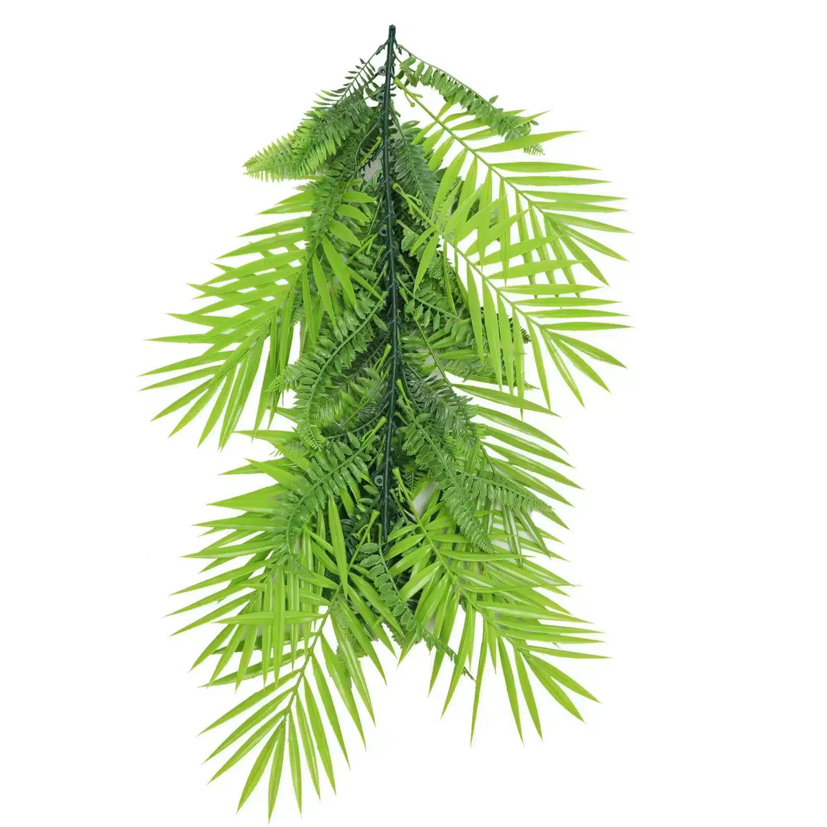Artificial Extendable Hanging Tropical Palm and Fern Vine 55cm UV Resistant - Image 2