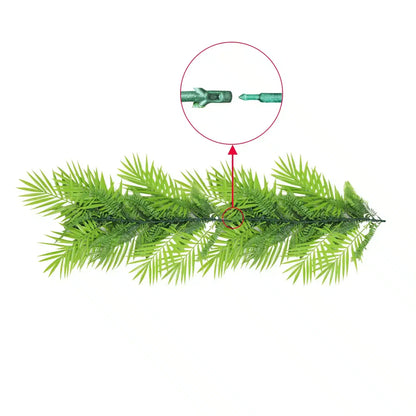 Artificial Extendable Hanging Tropical Palm and Fern Vine 55cm UV Resistant - Image 3