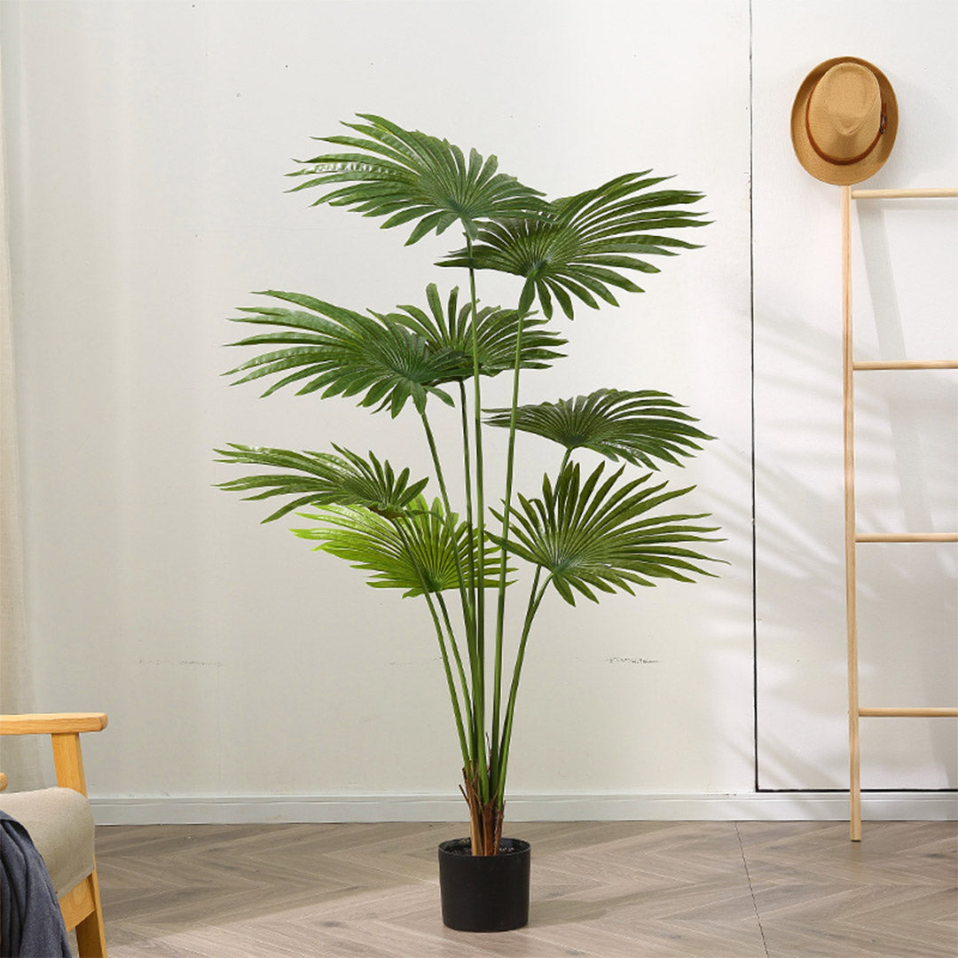 Artificial Fan Palm Tree