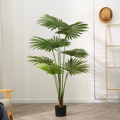 Artificial Fan Palm Tree