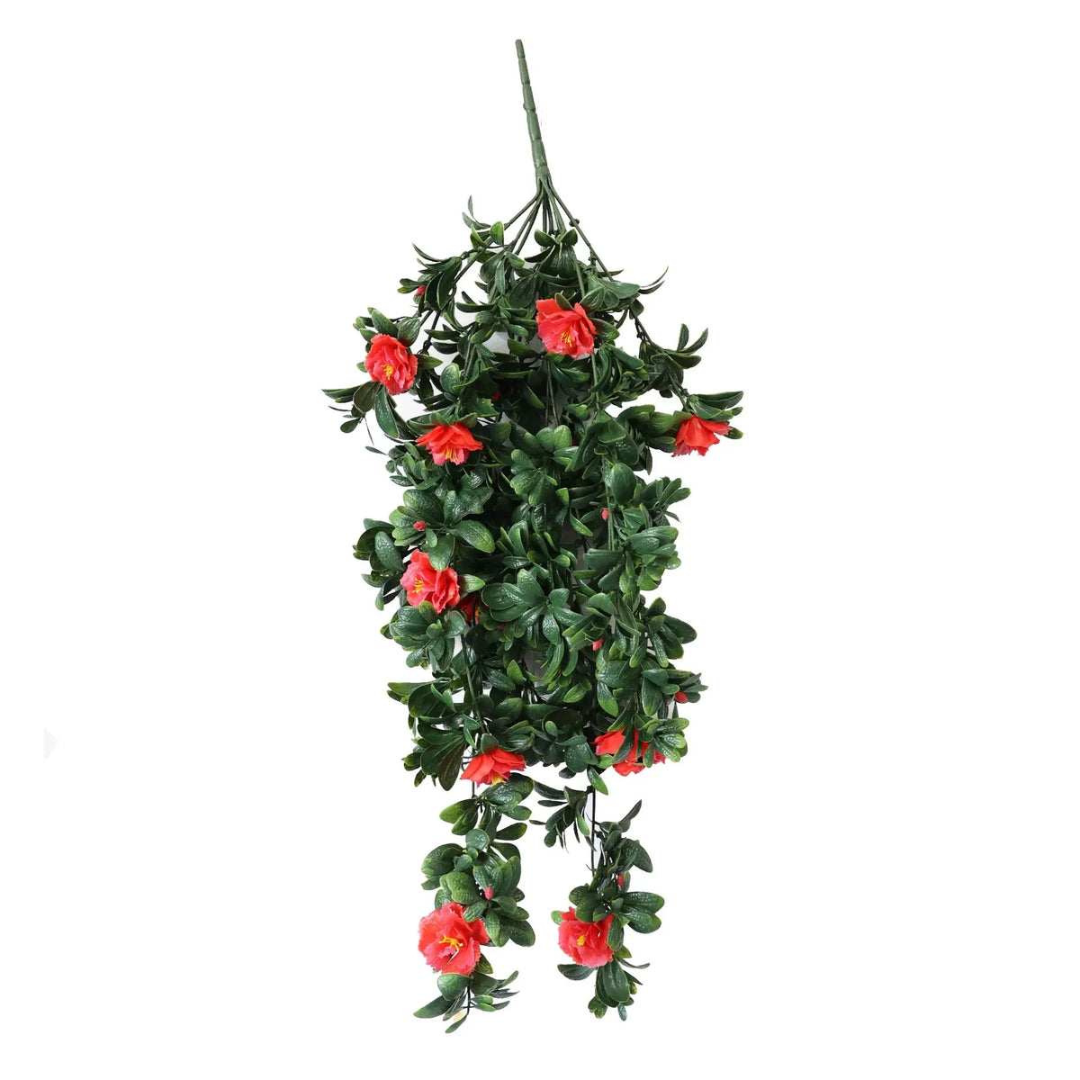 Hanging Red Rose Stem UV Resistant 85cm - Image 2