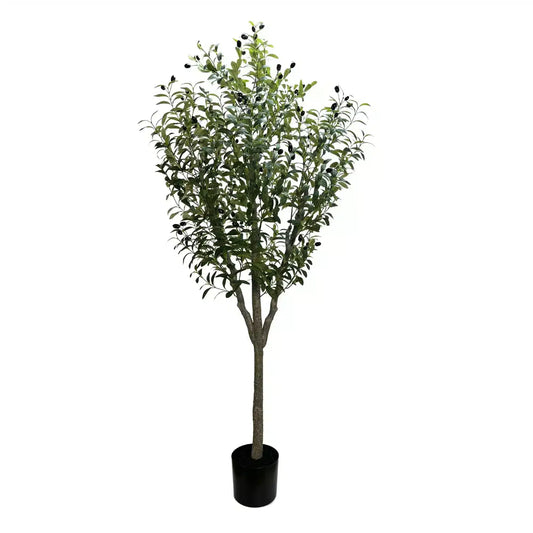 Artificial Bushy Olive Tree with Olives 180cm - Image 2
