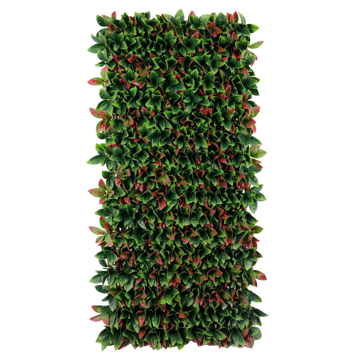 Premium Photinia Leaf Artificial Hedge Extendable Trellis / Screen 2m x 1m UV Resistant