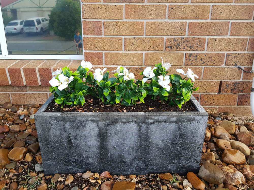 White Flowering Jasmine Stem UV Resistant 30cm - Image 3