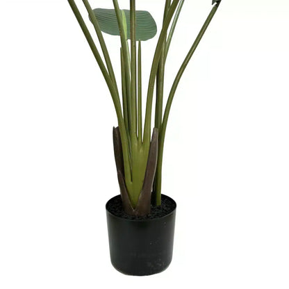 Grand Artificial Potted Travellers Palm (Banana Palm Tree) 120cm - Image 3