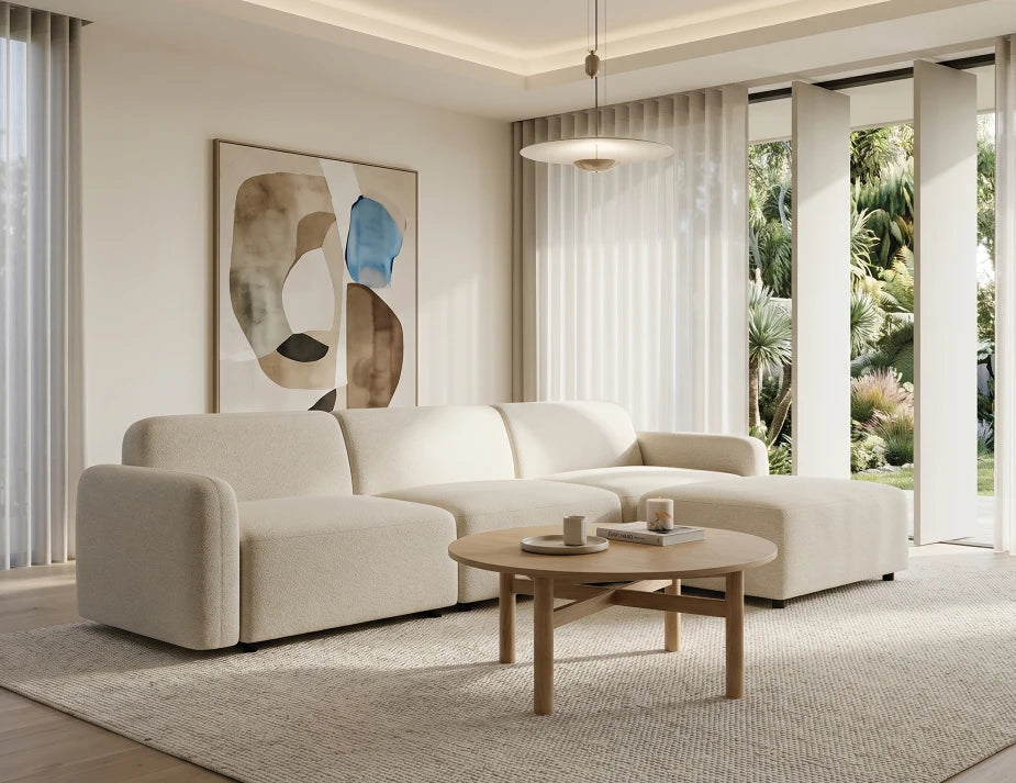 Nordica Coffee Table - Round - Solid Oak - 96Dia