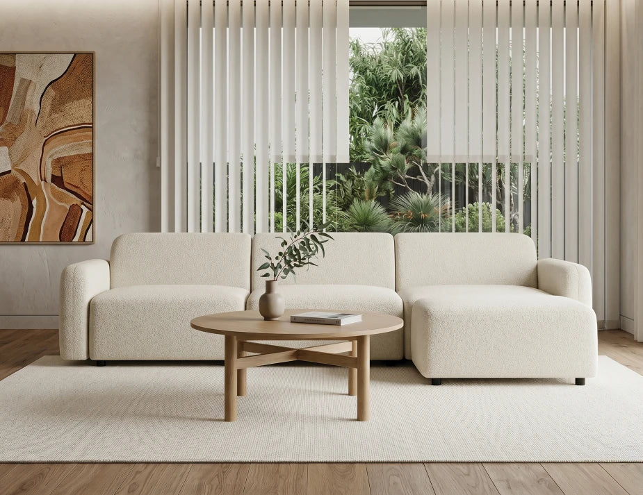 Nordica Coffee Table - Round - Solid Oak - 96Dia