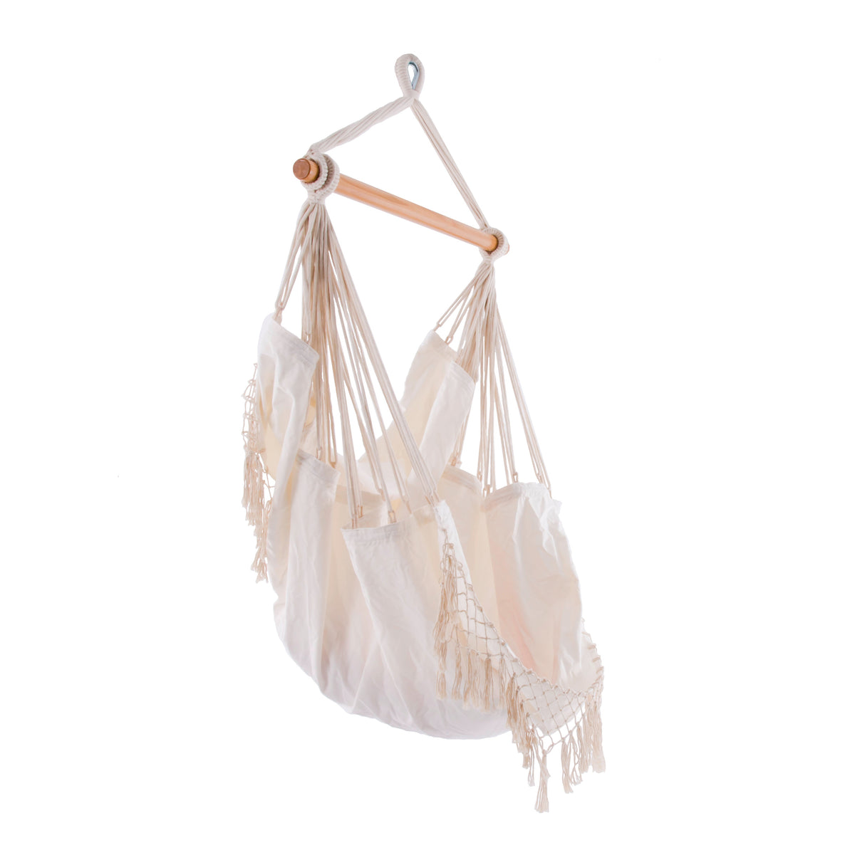 Vivere Brazilian Hammock Chair - Natural White