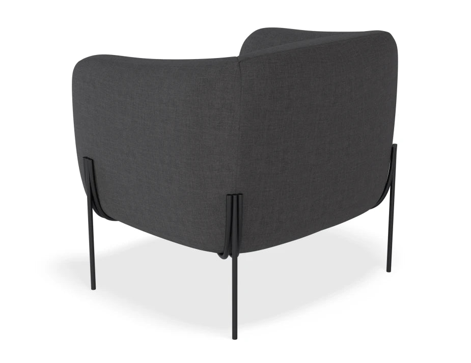 Belle Lounge Chair - Storm Grey