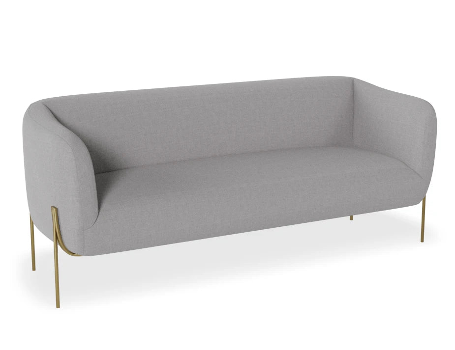 Belle 2.5 Seater Sofa - Cloud Grey