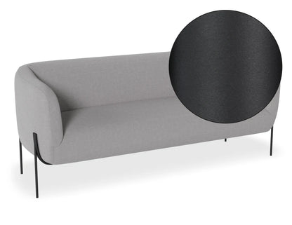 Belle 2.5 Seater Sofa - Cloud Grey
