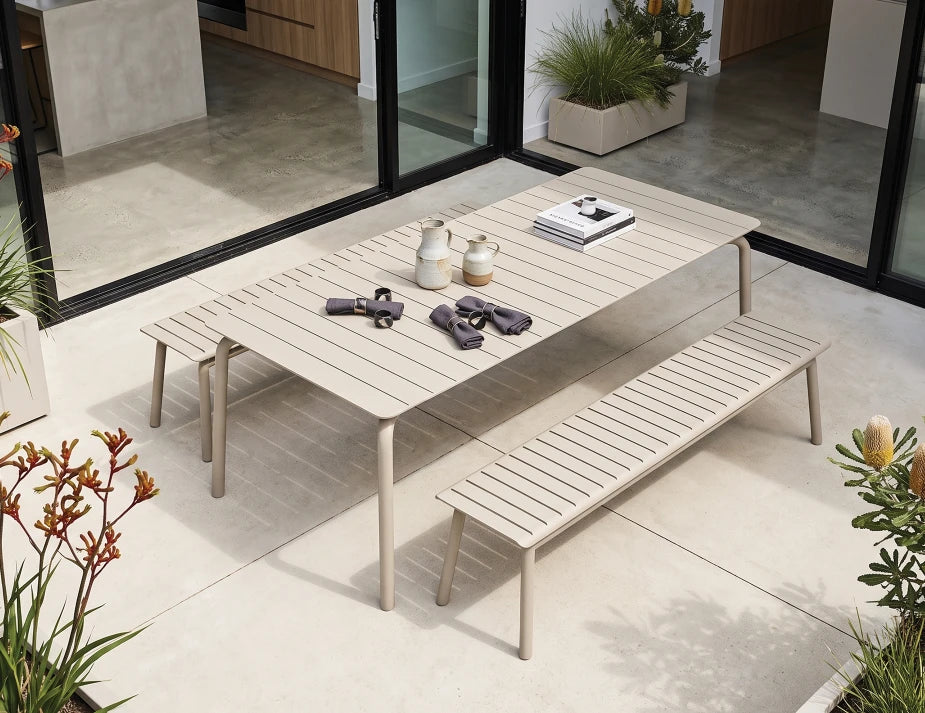 Roku Bench 190cm - Outdoor - Latte