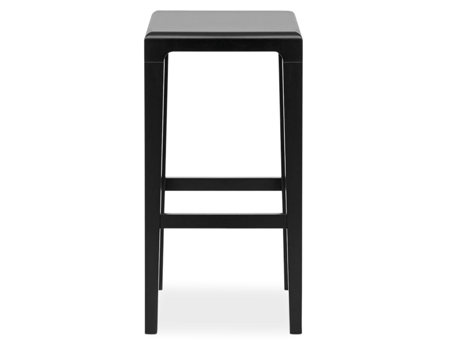 Rioja Barstool - Black Stained - 65cm - by TON
