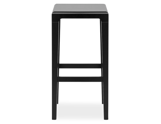 Rioja Barstool - Black Stained - 65cm - by TON