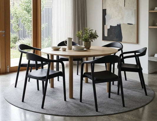 Arki Armchair - Black Ash with Pad