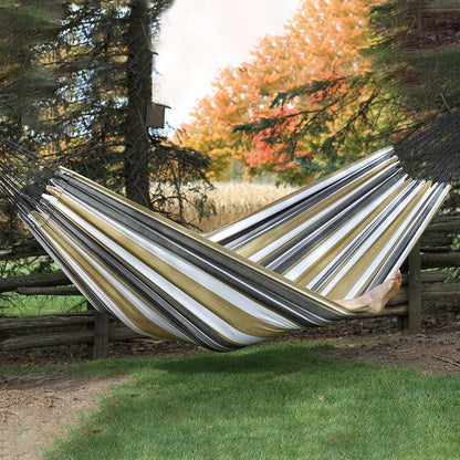 Vivere Brazilian Style Cotton Hammock - Desert Moon