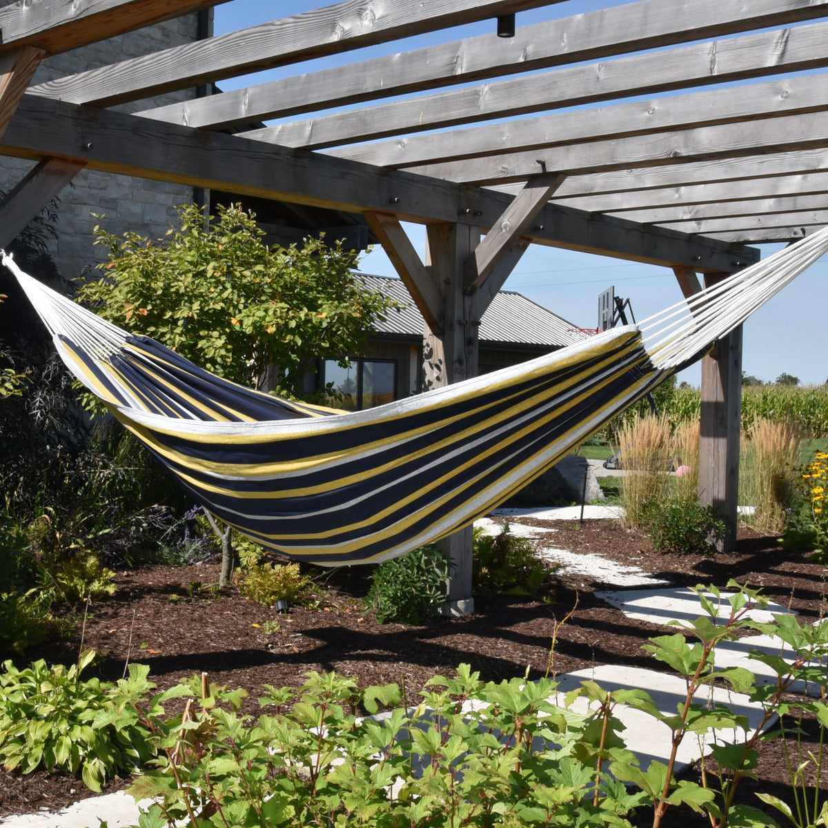 Vivere Brazilian Style Cotton Hammock - Serenity