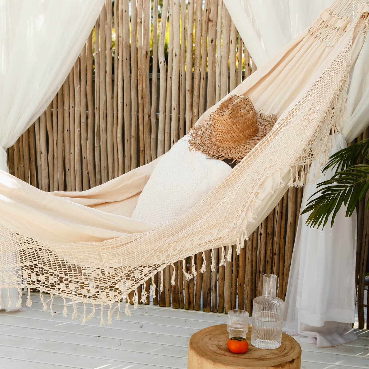 Vivere Authentic Brazilian Elegant Hammock Antique