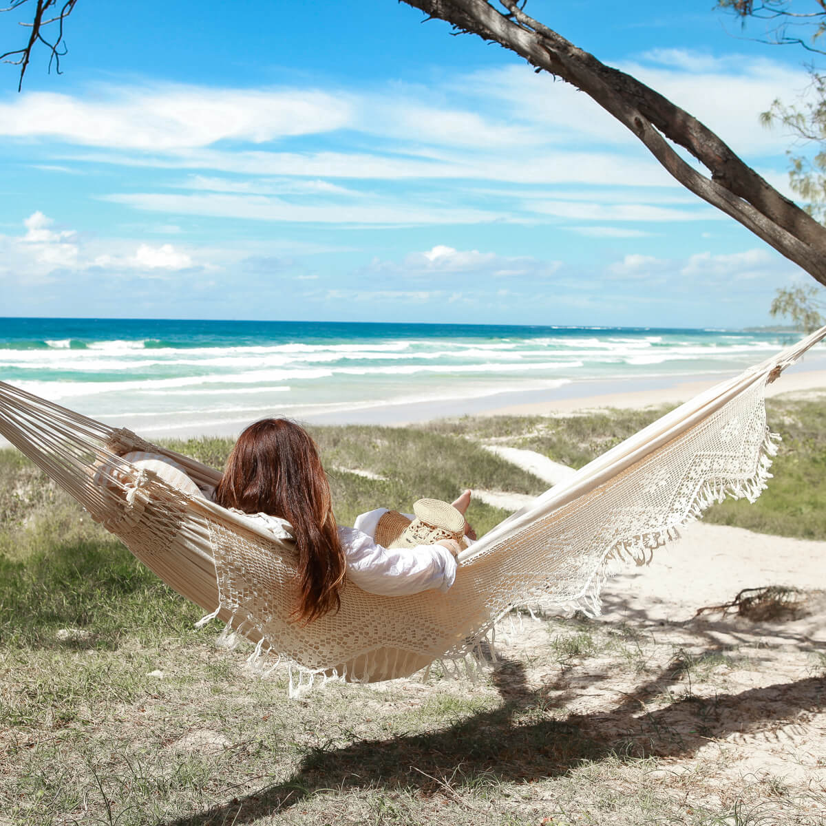 Vivere Authentic Brazilian Elegant Hammock Antique
